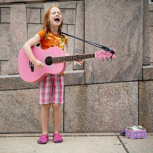 Akustiska gitarrer för barn