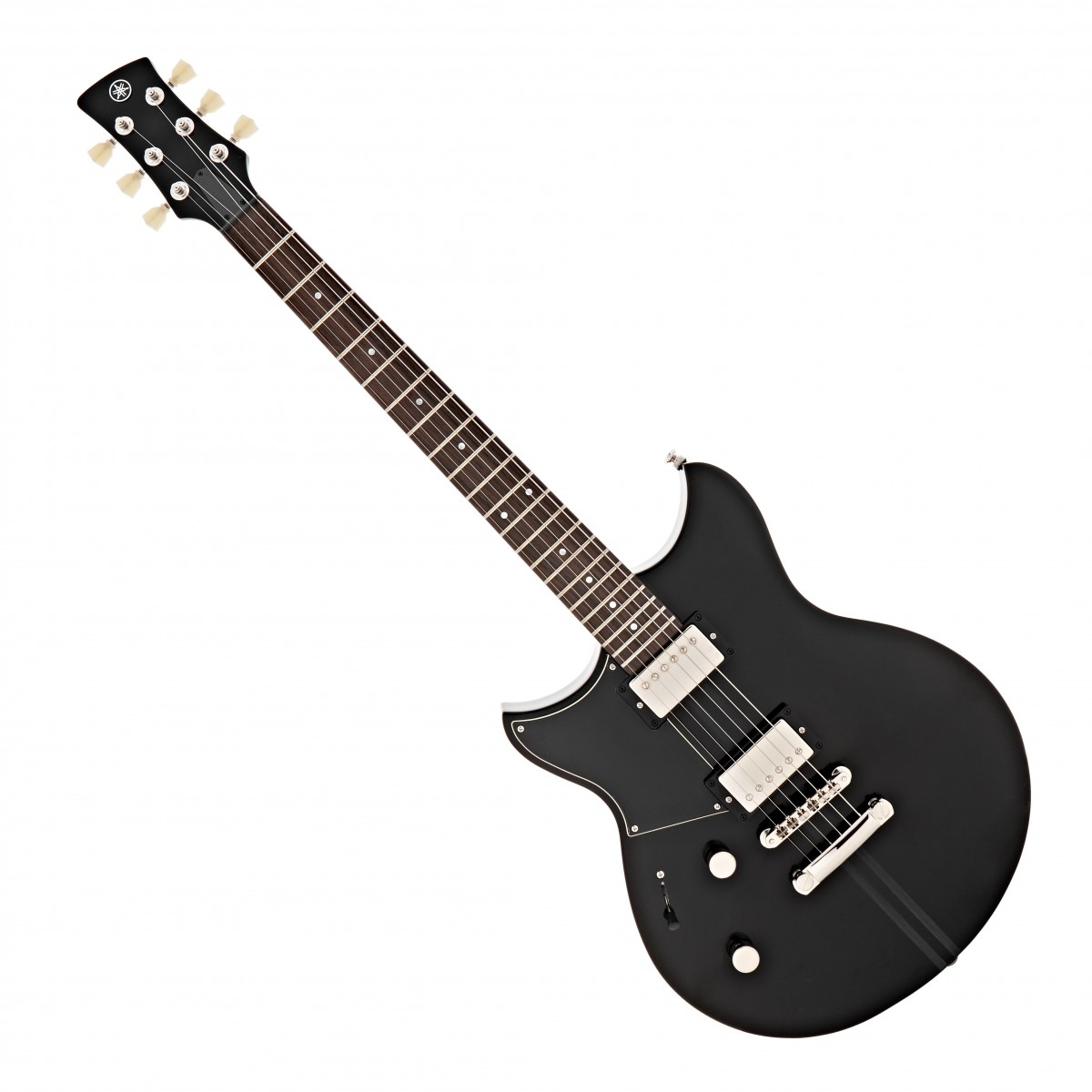 En bild på Yamaha Revstar Element RSE20 Left-Handed Black | Yamaha Revstar Element RSE20 Vänsterhänt återupplivar den racer-inspirerade modellen och förskönar den med en förtjusande kammarkropp i mahogny som ger ditt gitarrljud extra projektion och härlig akustik. Gitarren är utrustad med ett par VH3 humbucker och är perfekt förberedd för att fånga det fantastiska ljudet du är ute efter. Spelbarheten tas också i beaktande med en förtjusande greppbräda i rosenträ som ger en len yta att enkelt glida över och en tredelad mahognyhals som erbjuder komfort och kontroll.