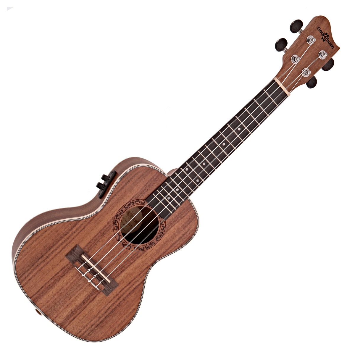 En bild på Koa Semiakustisk Concert-ukulele från Gear4music | Kul och glad. Börja din musikaliska resa med klassisk ukulele charm. Koa Concert Electro-Ukulele från Gear4music är perfekt för att doppa tårna i Uulelons soniska vatten. Det är fängslande vecka karaktär bekväm spelarvänlig känsla och överkomliga priser gör det verkligen perfekt för nybörjare Dessutom om du är en mellanspelare som letar efter värde och traditionell ton - leta inte längre. Detta är det.   Traditionell autentisk omedelbart igenkännbar. Tre egenskaper som verkligen beskriver konserten. Och tack vare en hel-koa konstruktion levererar Concert Electro-Ukulele ett ljust livligt sött ljud med en bekant Hawaiian natur och subtilt djup. Tillåter dig att utforska all den traditionella ukulele-charmen och dess förtrollande mjuka värme - i kombination. För att spela är konserten perfekt för nybörjare inklusive din lilla. Det har en smidig bekväm känsla med fingervänliga Nylgut-strängar. Och om du ser dig själv i rampljuset är denna Electro-Ukulele också idealisk för att föra din live persona också ...