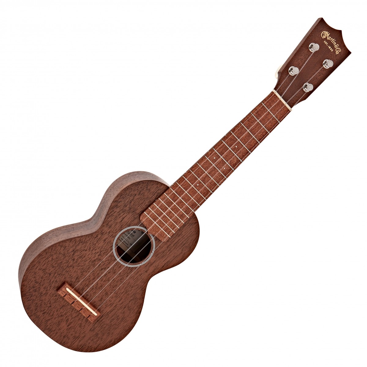 En bild på Martin S1 Ukulele | Nästa steg till ukulele-storhet. Och den är full av världsberömd kvalitet. Martin S1 Ukulele ger dig allt det omedelbart igenkännliga ukulele-ljudet du längtar efter och den professionella kvalitet du önskar kombinerat. Den är fantastisk. Njut av dess söta soniska natur och den underbara värmen som utstrålas från dess klassiska soprankropp i äkta mahogny. Dessutom är Martin S1 inte bara för proffs det är också ett kvalitetsinstrument för hela hushållet. Den är bekväm att spela och har en beroendeframkallande ukelele charm. S1 Ukulele är lämplig för alla som både vill ha en kvalitetsdesign och ett exceptionellt ljud...
