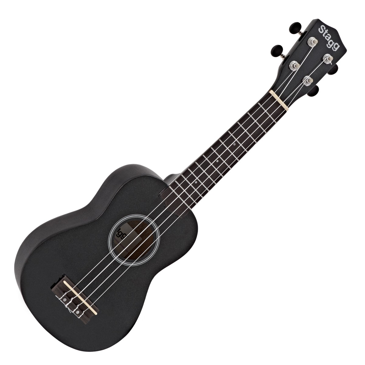 En bild på Stagg Soprano Ukulele & Bag Night Black | Stagg Soprano Ukulele & Bag är en utmärkt plattform för nybörjare. En fantastisk plats att börja din resa denna Stagg Soprano blandar prisvärdhet med världsberömd Stagg -kvalitet för en upplevelse du kommer att uppskatta. Från första trumman erbjuder Stagg Soprano Ukulele en traditionell ton med mycket balans och livlig sonisk godhet. Genom att kombinerar en kvalitet av basvirke med en direkt igenkännlig soprankropp får du också den ikoniska känsliga ton som länge har förknippats med ukuleler också. Dessutom med en medföljande ukulele -väska kan du ta denna coola Stagg Soprano Ukulele var som helst.
