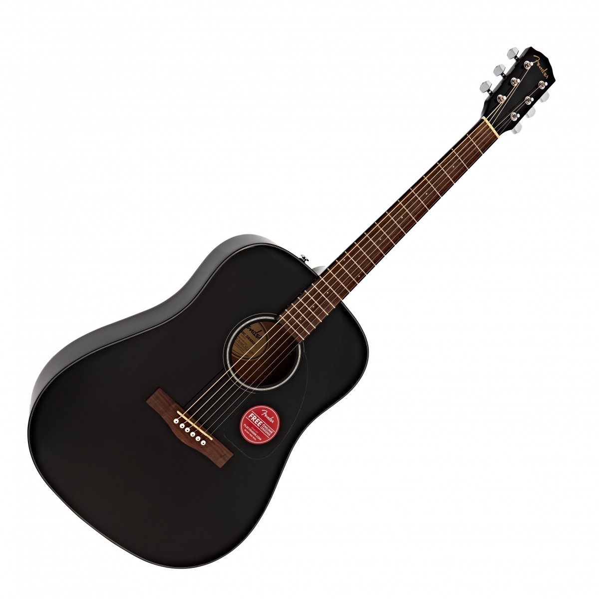 En bild på Fender CD-60-V3 Akustisk Svart | Hitta din groove. Fender CD-60 Dreadnought V3 WN är ett fantastiskt exempel på hur prisvärda gitarrer fortfarande kan utmärka sig i ljud och kvalitet. Med sina förstklassiga tonträ och fantastisk spelbarhet är det perfekt om du bara vill plocka upp en gitarr och jamma. Gitarren har kvalitativa funktioner och en kraftfull ren ton som garanterat kommer att förnöja dig. När du spelar den för första gången kommer du att inspireras att skriva seriöst läckra låtar. Obs! Bilderna är endast för referens. Greppbrädan är gjord av valnöt och färgen kan därför skilja sig.