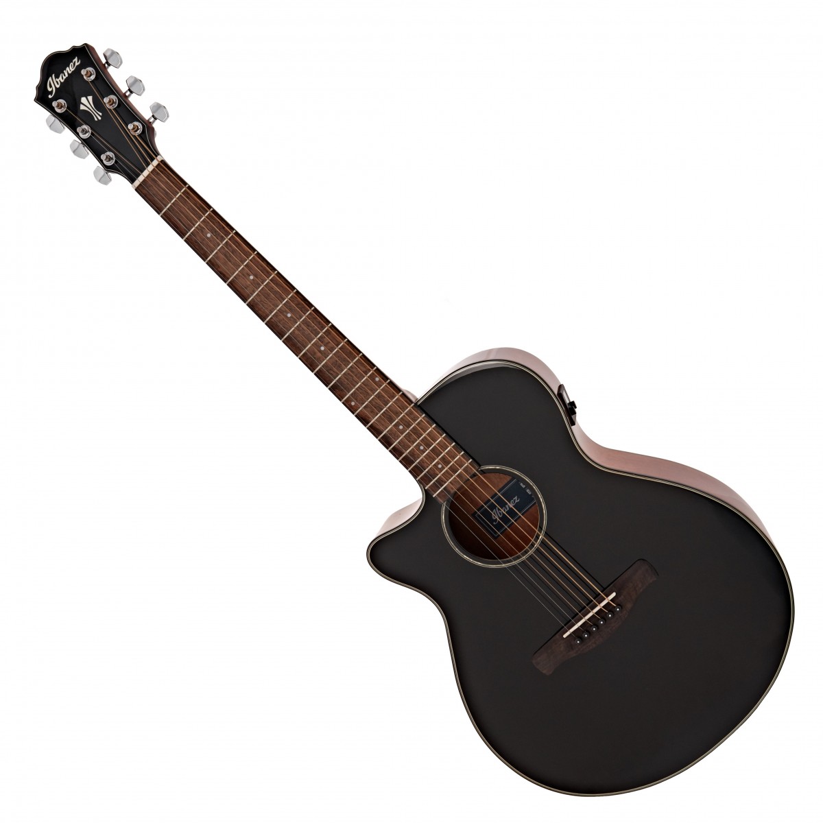 En bild på Ibanez AEG50L Left Handed Black High Gloss | Framtiden för akustiska gitarrer börjar här. Gå med de tusentals artister som töker på gränserna för modern musik med Ibanez. AEG50L-BK kombinerar ett ljuvt mångsidigt ljud med förbättrad elektronik och erbjuder en enastående spelupplevelse.   Upptäck skärpa och värme från en granlock som resonerar med härliga toner. Oavsett om du spelar känsliga melodier med dina fingrar eller fylliga ackord erbjuder AEG50L-BK felfri intonation och exceptionell sustain. Detta på en hals som hjälper dig att spela allt bättre och en kropp som helt enkelt sjunger i dina armar.   Ibanez gör inte bara gitarrer. De återuppfinner byggarkonsten. AEG50L-BK skapades med kärlek och utgör en hyllning till stil hängivenhet till fantastiska toner och modern innovation. Bli en del av detta arv. Bli den följande legenden bland akustiska gitarrister.