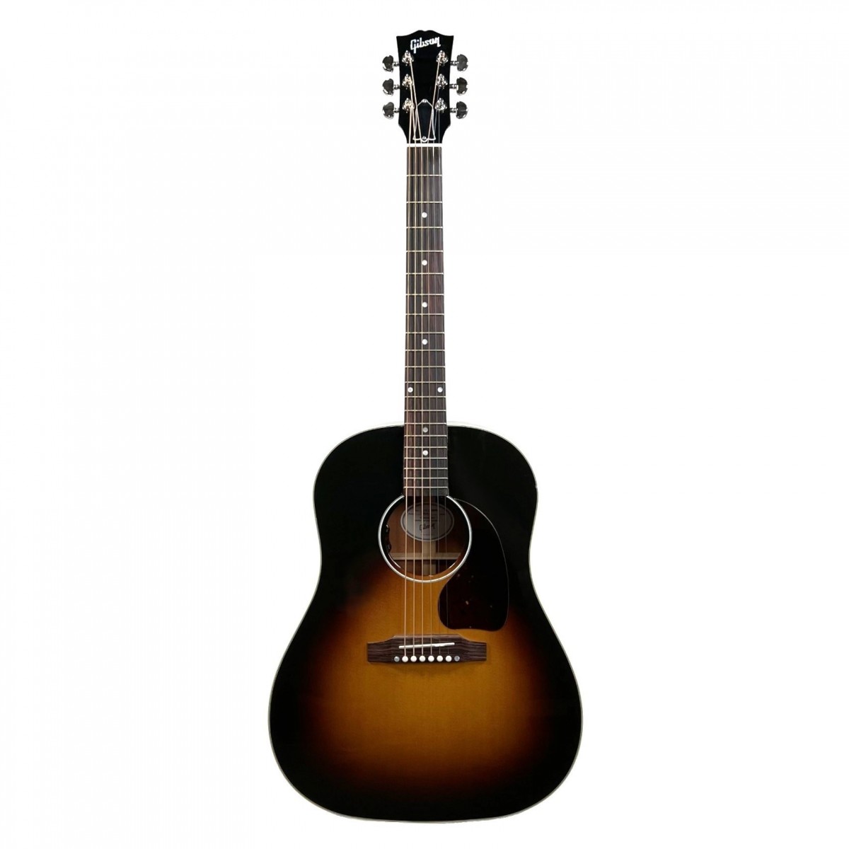 En bild på Gibson J-45 Standard 2019 Vintage Sunburst - F.d. utställningsmodell | Känd för sitt fantastiskt ljud och arbetshäst-spelbarhet. J-45 är en av Gibsons bästsäljande akustiska gitarrer och den helt nya 2019-modellen fortsätter samma standard kompetenscentrum.   En kombination av premium tonträn tillåter dig att uppnå ett rikt varmt och mångsidigt ljud perfekt för en mängd olika genrer och tekniker. Dessutom erbjuder dess round-shoulder dreadnought kropp lysande projektion samtidigt som den ger ett stort dundrande ljud som originalet var känt för.   Utrustad med högkvalitet LR Baggs elektronik du kan utföra live och spela in med lätthet. Gynnad av den legendariska Buddy Holly har J-45 spelats i ett flertal lokaler runt om i världen och fortsätter att hålla ikonstatus. Ett sublimt instrument - perfekt för professionell prestanda. Ex-Demo: Denna produkt kan vara ex-display ha mindre tecken på användning eller lätta ytliga skråmor. Originallådan eller paketeringen kanske inte ingår. Varje objekt har kontrollerats av vårt team av reparationstekniker för att försäkra att det möter våra höga standarder. Detta är en fantastisk möjlighet att köpa en fullt fungerande produkt till ett nedsatt pris.